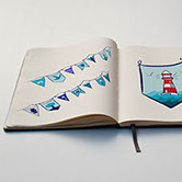 Ramley House Publishing - Bunting Sketch