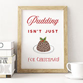 Ramley House Publishing - Christmas Pudding Poster